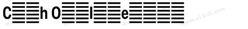Cash Outline字体转换